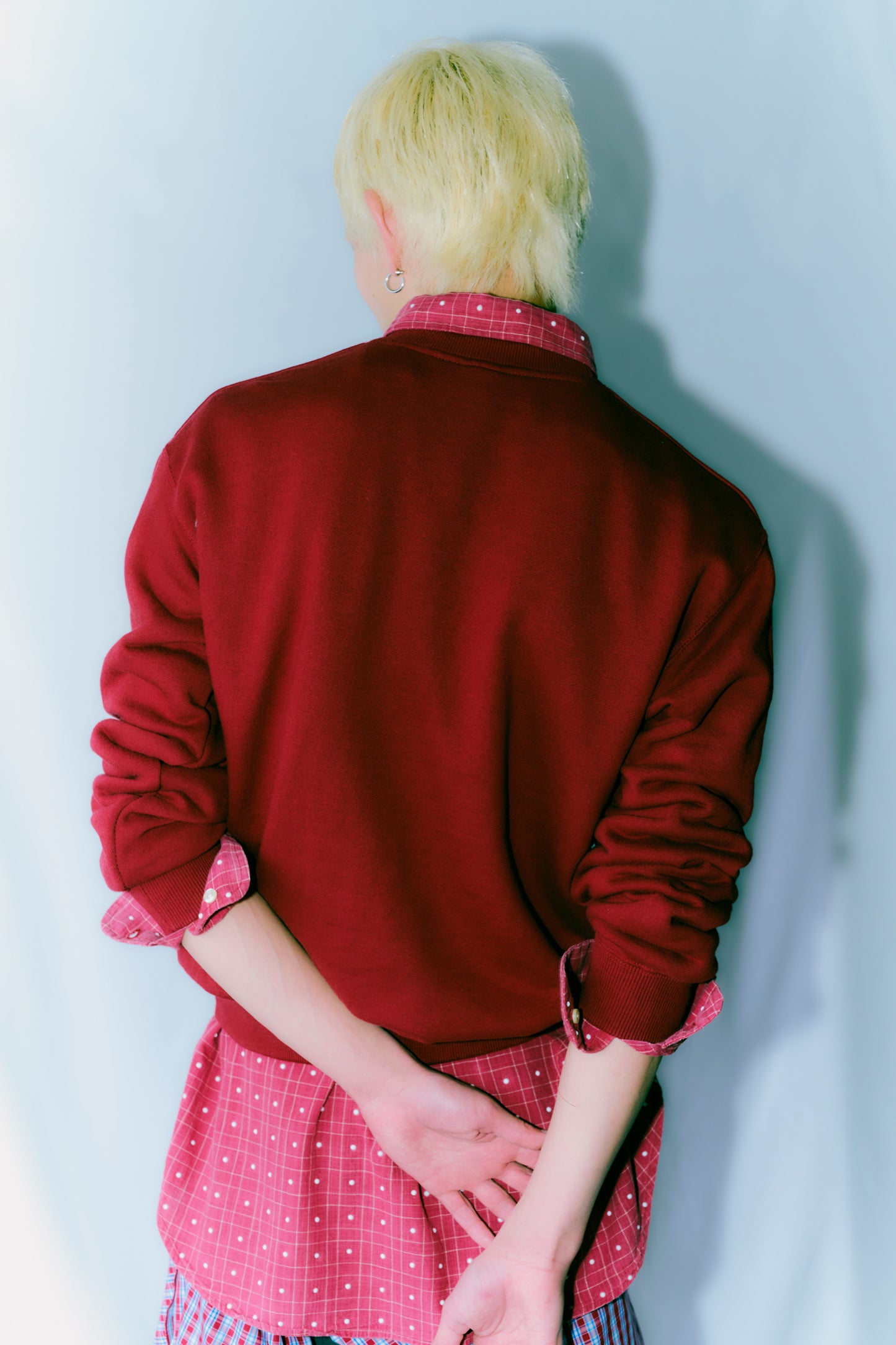 TOUKI CAT Sweat / OLD RED