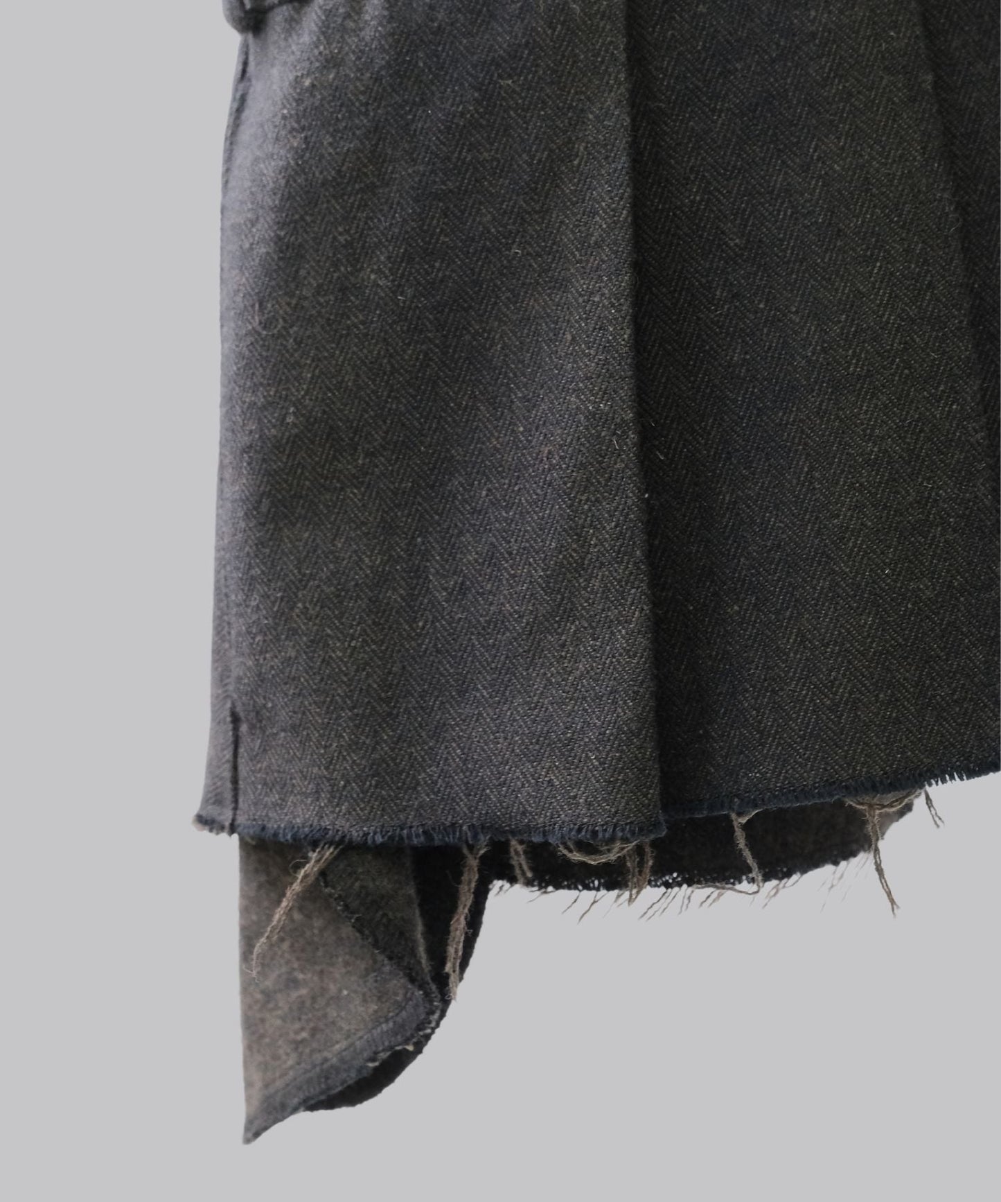 UNION PLEATED DRESS SHIRT / WHITE