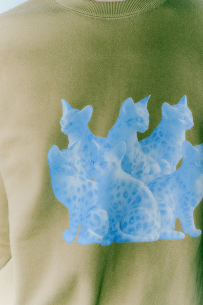 TOUKI CAT Sweat / BEIGE