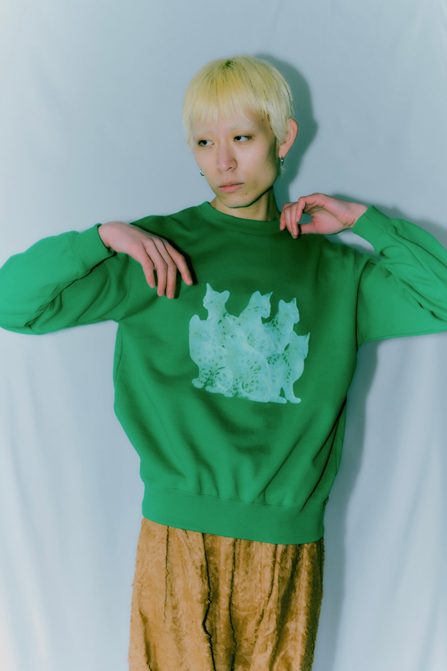 TOUKI CAT Sweat / GREEN