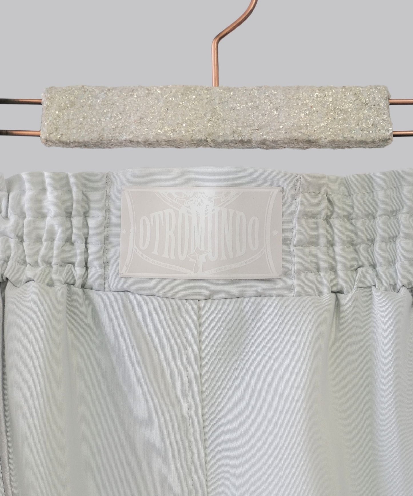 MUAY THAI SALIR PANTS / WHITE GRAY