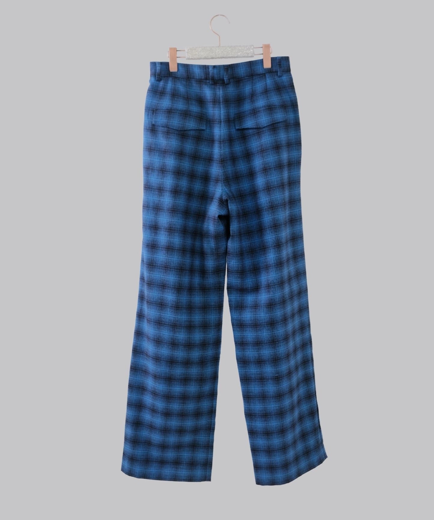 FOUNDLY PANTS / BLUE CHECK