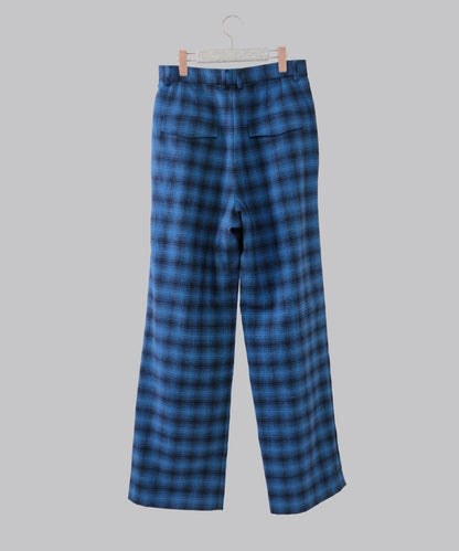 FOUNDLY PANTS / BLUE CHECK