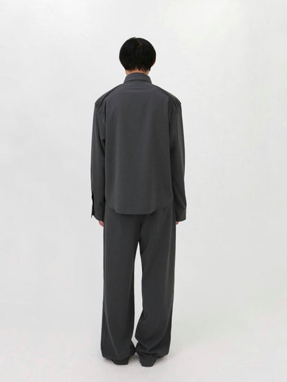 AIR SHOULDER SHIRT/ GRAY