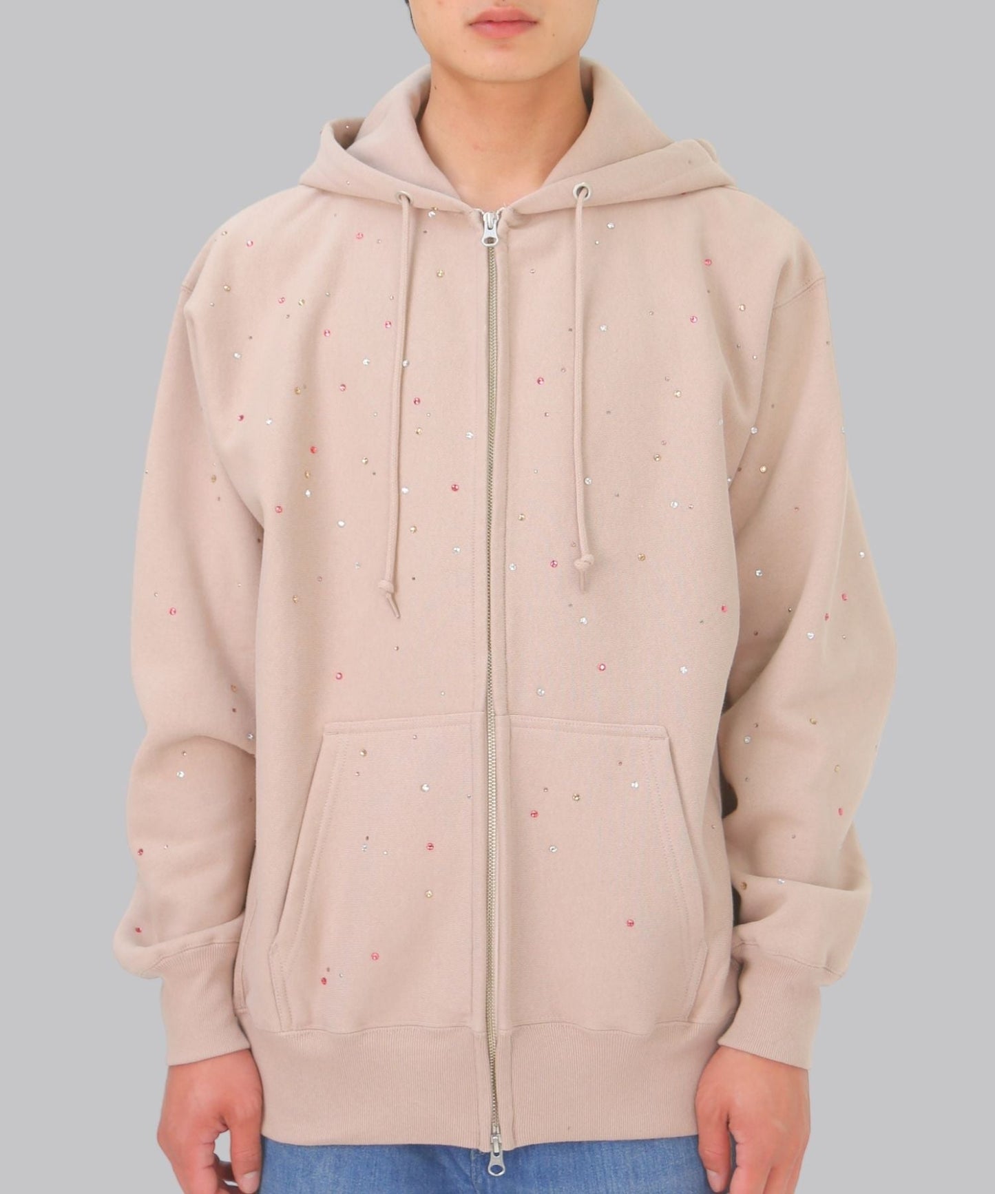 GEM TO COME HOODIE / SMOKY PINK