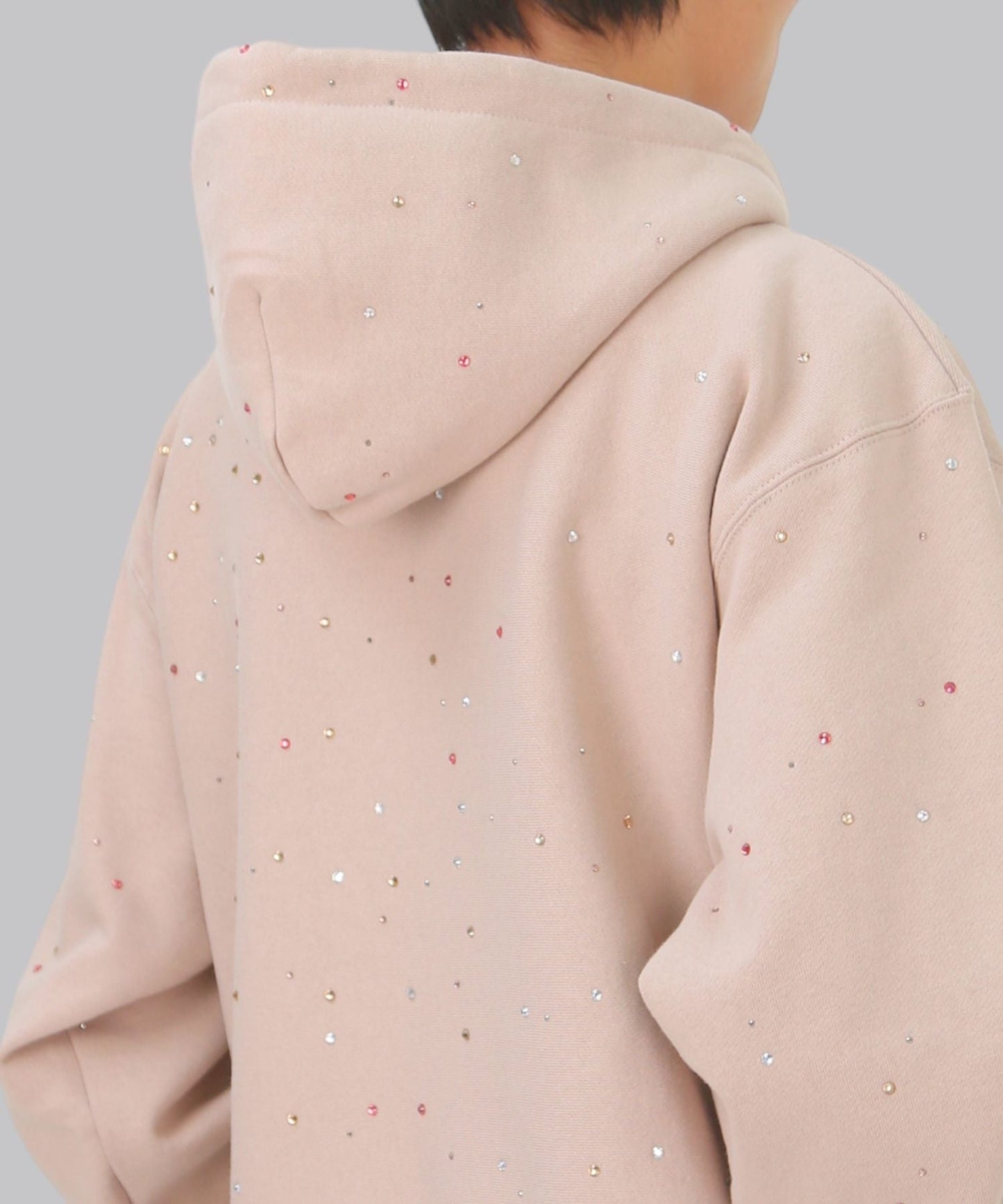 GEM TO COME HOODIE / SMOKY PINK
