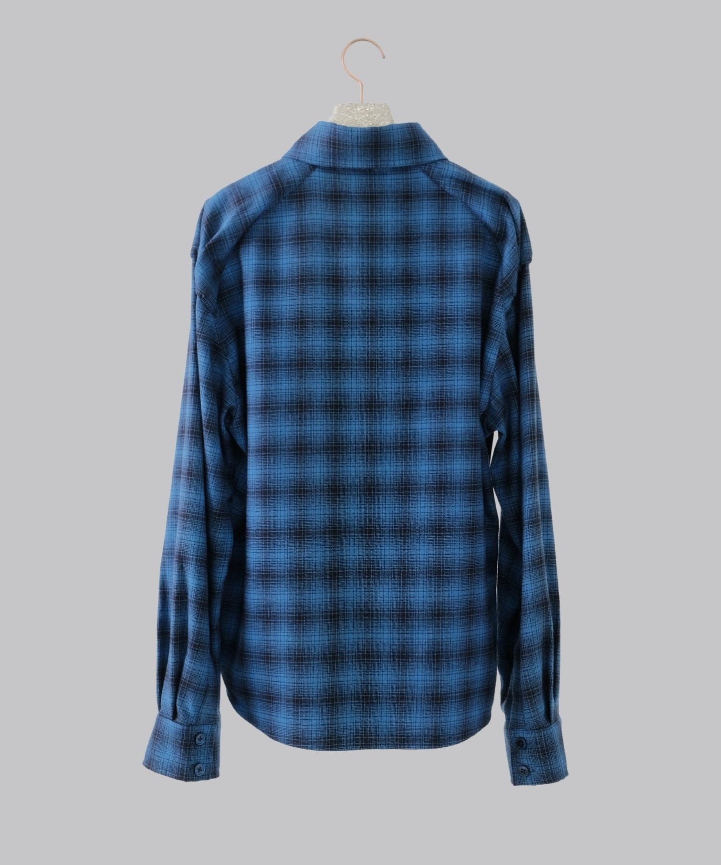 AIR SHOULDER SHIRT / BLUE CHECK