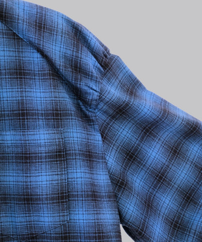 AIR SHOULDER SHIRT / BLUE CHECK