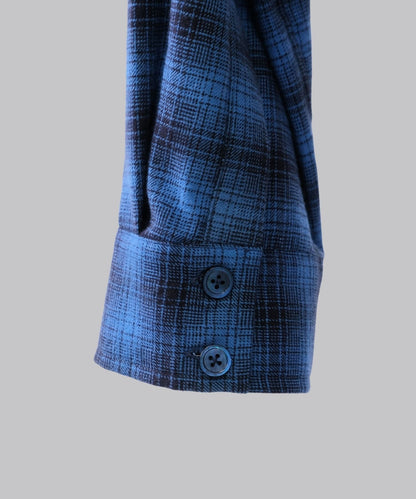 AIR SHOULDER SHIRT / BLUE CHECK
