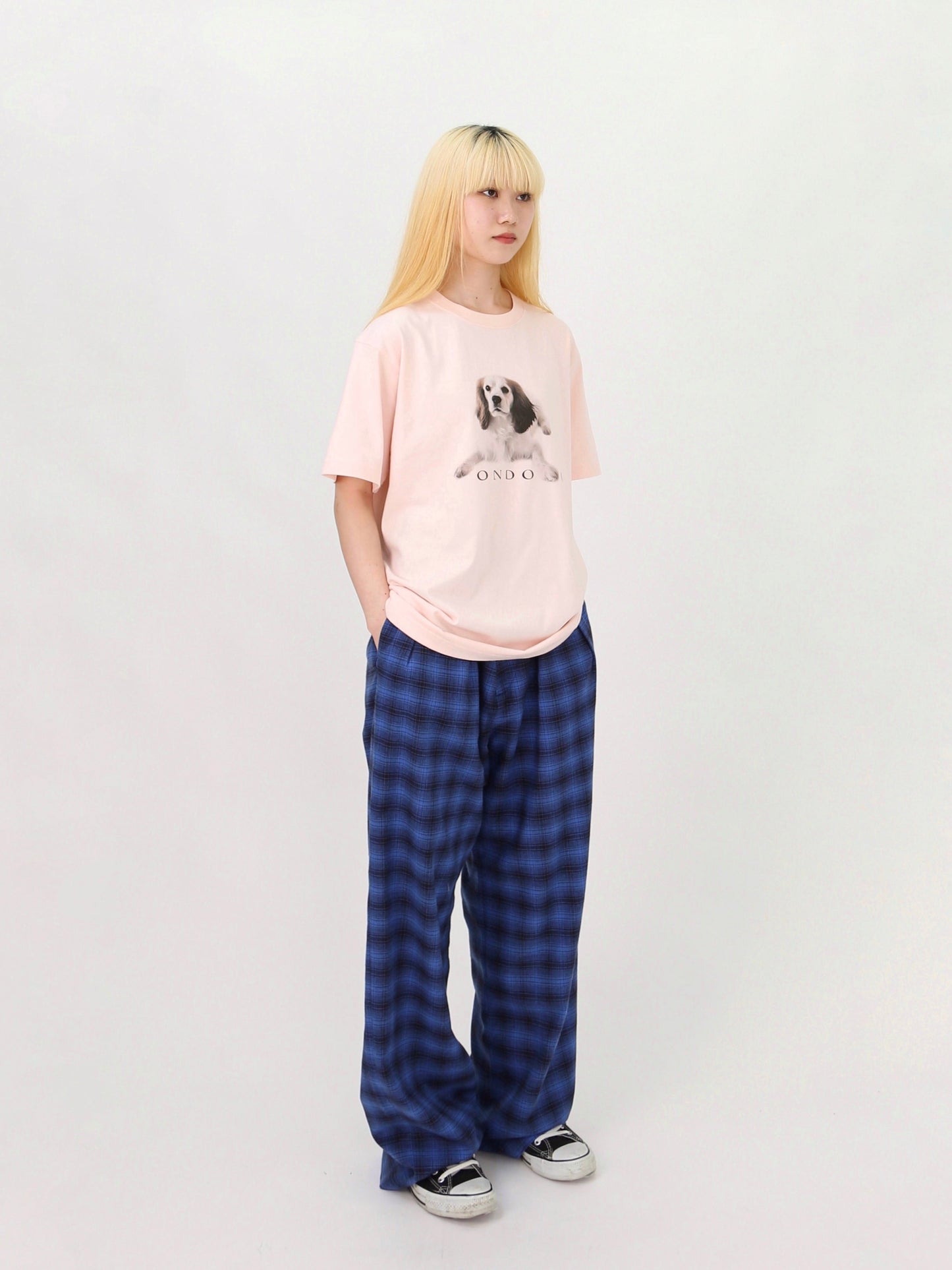 FOUNDLY PANTS / BLUE CHECK