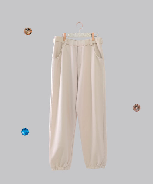 SOLO BEN SWEAT PANTS / BEIGE