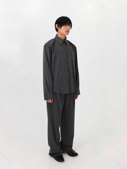 AIR SHOULDER SHIRT/ GRAY