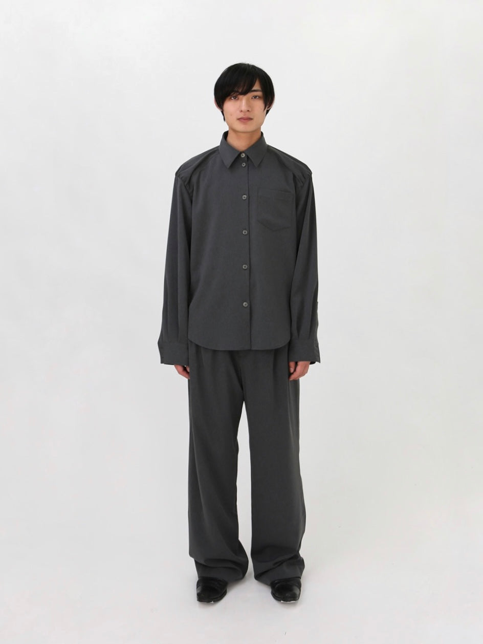 AIR SHOULDER SHIRT/ GRAY