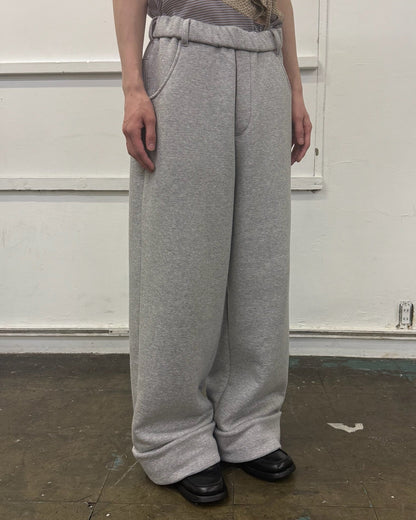 26ss スウェットパンツグレー