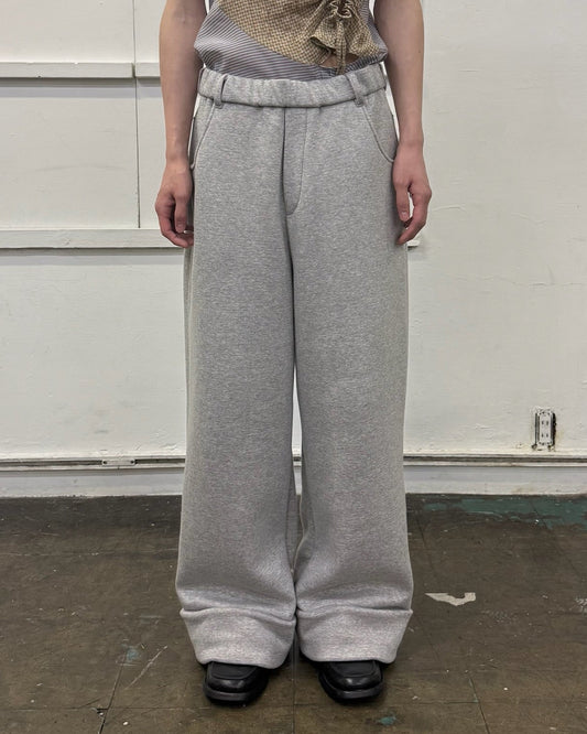 26ss スウェットパンツグレー