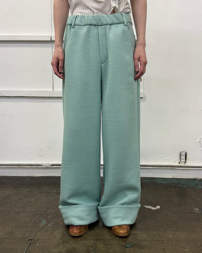 26ss スウェットパンツグリーン