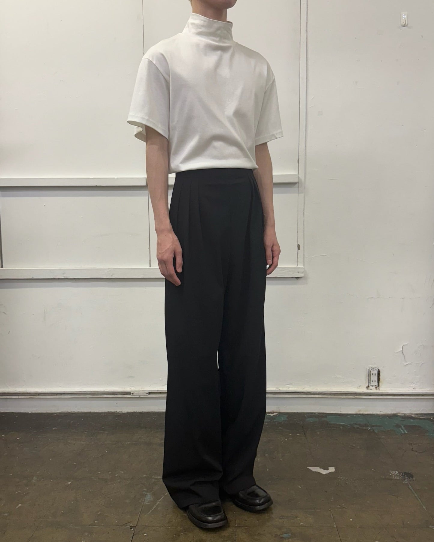 26ss パンツ黒