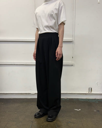 26ss パンツ黒